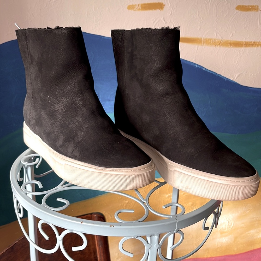 vince high top sneakers